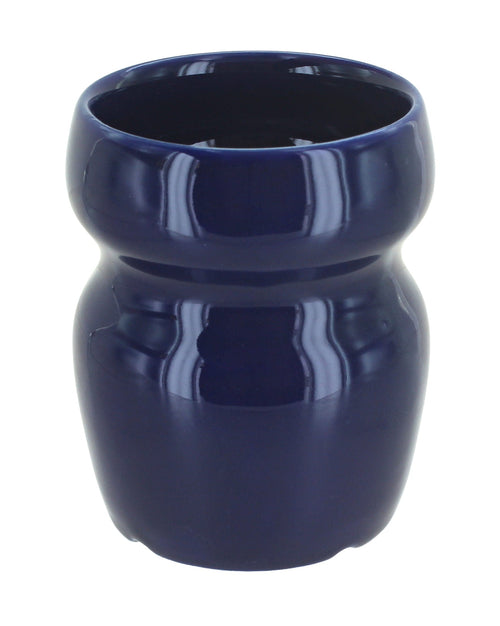 Polish Pottery Cobalt Bathroom Cup