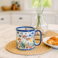 Atlantis Coffee Mug Polish Pottery
