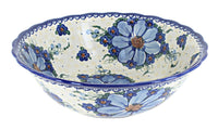 Polish Pottery Daisy Surprise Large Serving Bowl