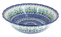 Polish Pottery Misty Large Serving Bowl