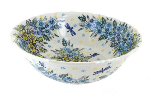 Polish Pottery Alyssa Large Serving Bowl