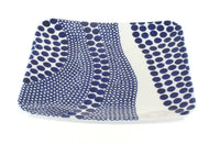 Polish Pottery Zara Square Dessert Plate