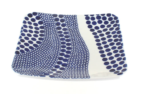 Polish Pottery Zara Square Dessert Plate