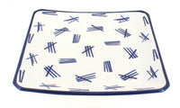 Polish Pottery Zoe Square Dinner Plate