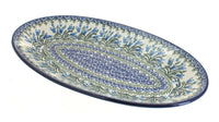 Polish Pottery Tulip Bouquet Oval Platter