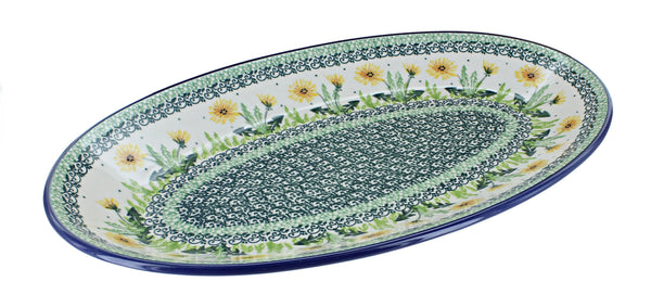 Dandelion Oval Platter