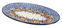 Polish Pottery Harvest Bounty Oval Platter