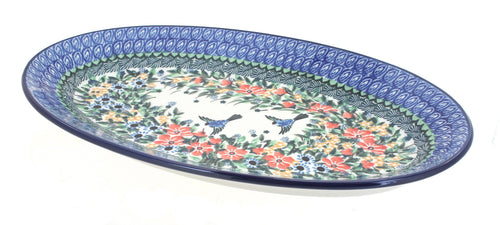 Polish Pottery Maria Oval Platter