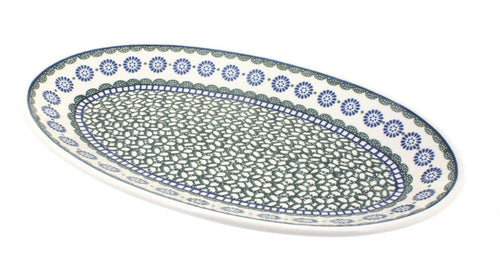 Polish Pottery Maia Large Oval Platter