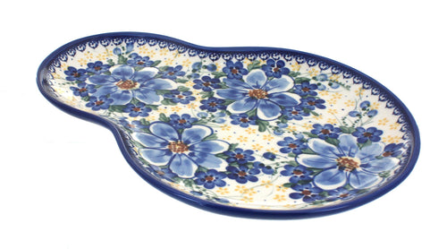 Polish Pottery Daisy Surprise Breakfast Plate