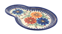 Polish Pottery Autumn Burst Breakfast Plate