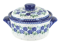 Polish Pottery Sierra Round Baker with Lid