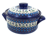 Polish Pottery Savannah Round Baker with Lid