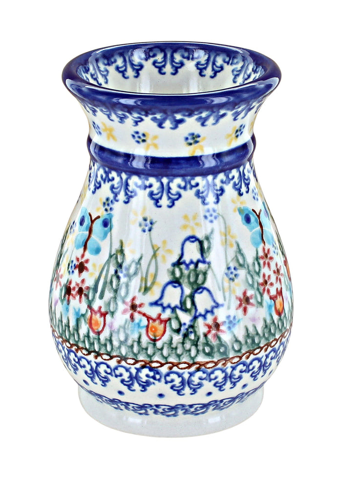 Polish Pottery Garden of Eden Small Vase