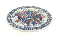 Polish Pottery Garden Butterfly Trivet