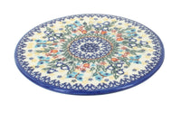 Polish Pottery Garden of Eden Trivet