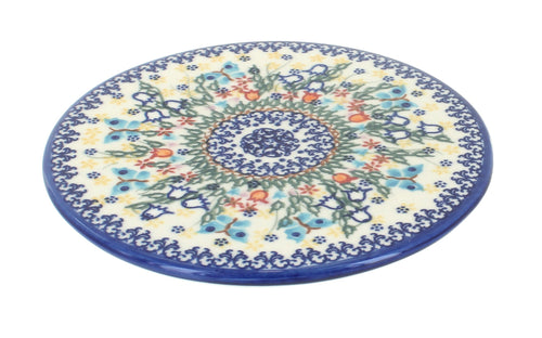Polish Pottery Garden of Eden Trivet