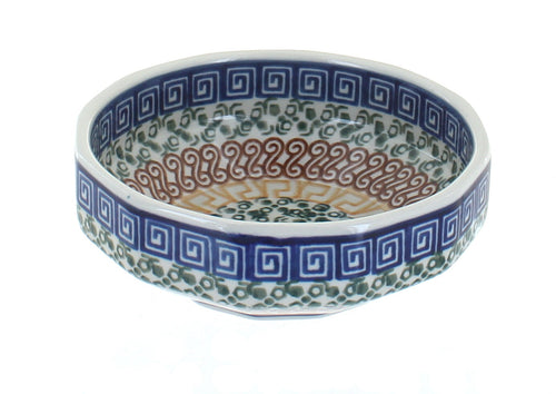 Polish Pottery Athena Small Angular Bowl