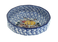 Polish Pottery Harvest Bounty Small Angular Bowl