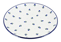 Polish Pottery Blueberry Dinner Plate