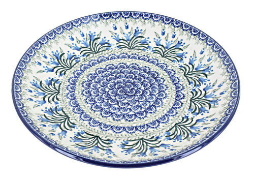 Polish Pottery Tulip Bouquet Dinner Plate