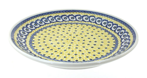 Polish Pottery Saffron Dinner Plate