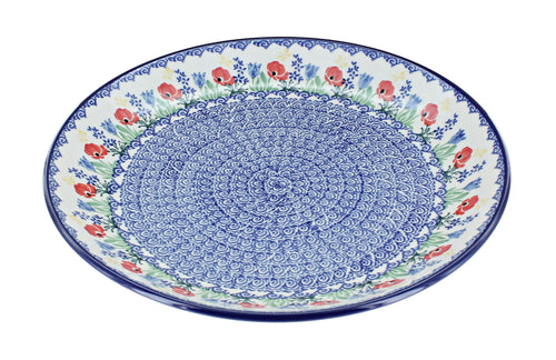 Polish Pottery Memory Garden Dinner Plate
