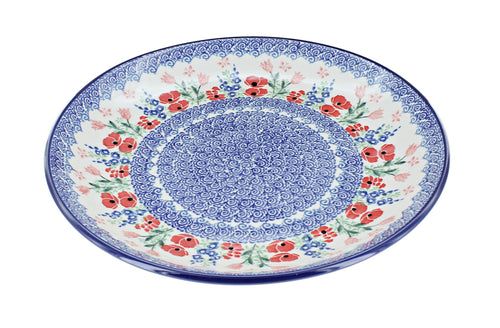 Polish Pottery Dreaming of Poppies Dinner Plate