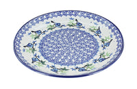 Polish Pottery Mockingbird Dinner Plate