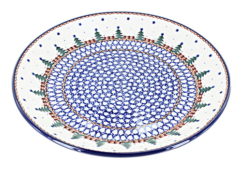 Polish Pottery Rustic Pines Dinner Plate
