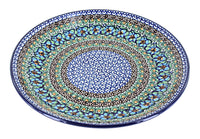 Polish Pottery Mardi Gras Dinner Plate