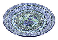 Polish Pottery Sapphire Fields Dinner Plate