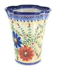 Polish Pottery Autumn Burst Vase