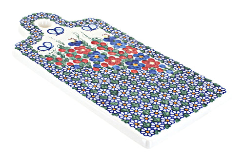 Polish Pottery Garden Butterfly Cutting Board