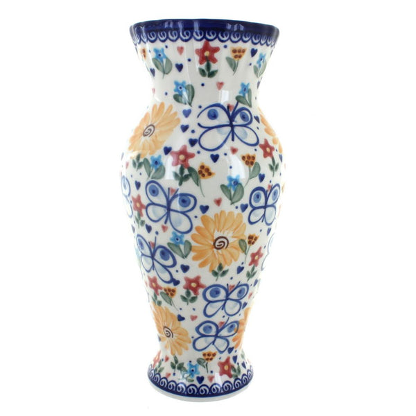 Butterfly Tall Vase