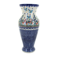 Polish Pottery Garden of Eden Tall Vase