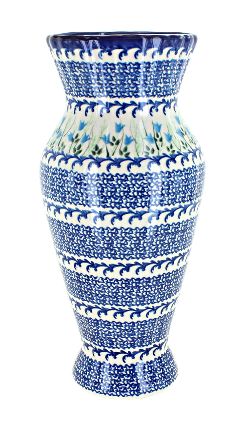 Polish Pottery Misty Tall Vase
