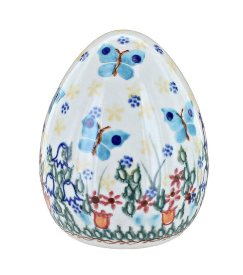 Polish Pottery Garden of Eden Medium Decorated Egg