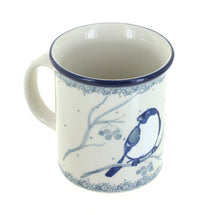Polish Pottery Bluebird Small Coffee Mug