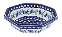 Polish Pottery Sweet Annie Large Octagonal Bowl