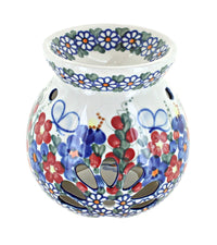 Polish Pottery Garden Butterfly Aromatic Warmer