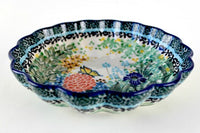 Teresa Medium Scallop Dish Polish Pottery