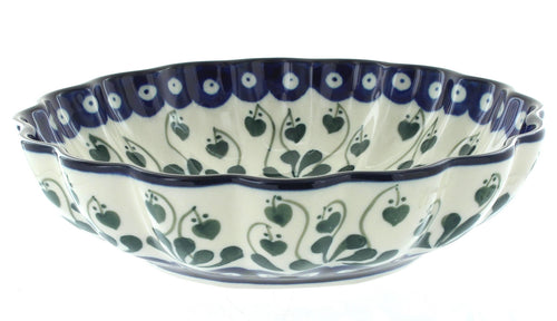 Alyce Medium Scallop Dish Polish Pottery