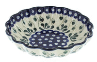 Polish Pottery Alyce Medium Scallop Dish