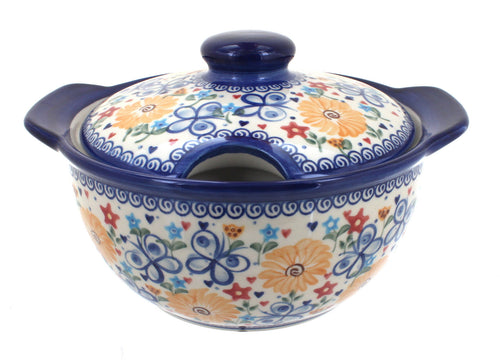 Polish Pottery Butterfly Soup Tureen