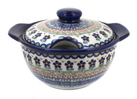 Polish Pottery Aztec Flower Soup Tureen