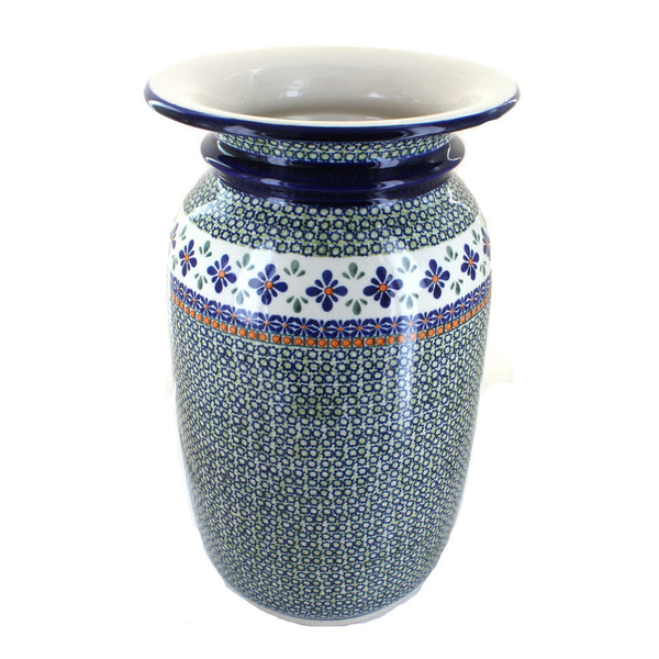 Mosaic Flower Tall Floor Vase