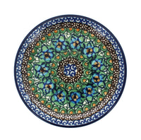 Polish Pottery Mardi Gras Saucer