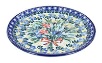 Polish Pottery Day Lily Boquet Saucer
