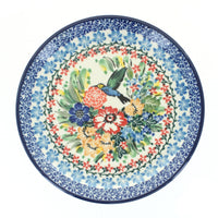 Polish Pottery Hummingbird Saucer